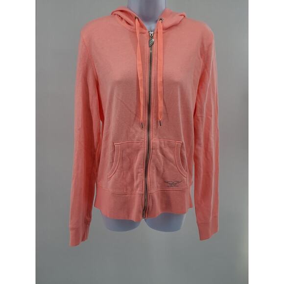 Victoria's Secret Y2K Blingy Supermodel Essentials zipper hoodie NWT Size Large - Picture 1 of 9